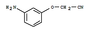 2-(3-Aminophenoxy)acetonitrile Structure,219312-01-3Structure