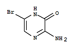 2(1H)-Pyrazinone, 3-amino-6-bromo- Structure,21943-14-6Structure