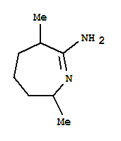 2H-azepin-7-amine,3,4,5,6-tetrahydro-2,6-dimethyl-(9ci)Structure,219477-64-2Structure 2H-azepin-7-amine,3,4,5,6-tetrahydro-2,6-dimethyl-(9ci) Structure,219477-64-2Structure