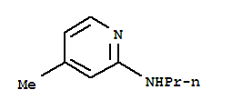 2-Pyridinamine,4-methyl-n-propyl-(9ci) Structure,219478-20-3Structure