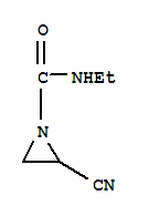 1-Aziridinecarboxamide,2-cyano-n-ethyl-(9ci) Structure,219501-40-3Structure