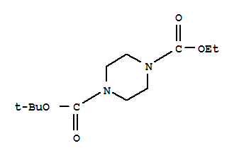 1-Boc-4-ethoxycarbonyl piperazine Structure,219509-82-7Structure