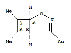 Ethanone, 1-[(1r,5r,6r,7s)-6,7-dimethyl-2-oxa-3-azabicyclo[3.2.0]hept-3-en- Structure,219597-90-7Structure