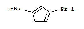 1,3-Cyclopentadiene,1-(1,1-dimethylethyl)-3-(1-methylethyl)-(9ci) Structure,219617-44-4Structure