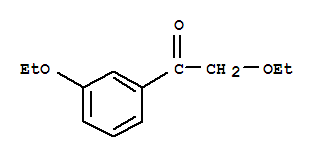 Ethanone, 2-ethoxy-1-(3-ethoxyphenyl)-(9ci) Structure,219706-47-5Structure