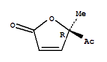 2(5H)-furanone, 5-acetyl-5-methyl-, (5r)-(9ci)Structure,219907-86-5Structure 2(5H)-furanone, 5-acetyl-5-methyl-, (5r)-(9ci) Structure,219907-86-5Structure