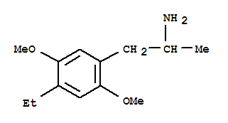 2,5-Dimethoxy-4-ethylamphetamin Structure,22004-32-6Structure