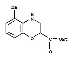 Ethyl 5-methyl-3,4-dihydro-2h-1,4-benzoxazine-2-carboxylate Structure,220120-57-0Structure