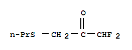 2-Propanone, 1,1-difluoro-3-(propylthio)- Structure,220142-40-5Structure