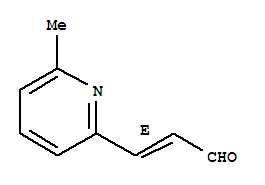 2-Propenal,3-(6-methyl-2-pyridinyl)-,(2e)-(9ci) Structure,220189-83-3Structure