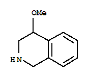 Isoquinoline, 1,2,3,4-tetrahydro-4-methoxy-(9ci) Structure,220215-20-3Structure