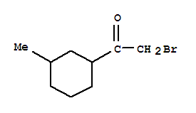 (9ci)-2-溴-1-(3-甲基環(huán)己基)-乙酮結構式_220270-23-5結構式