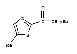 (9ci)-2-溴-1-(5-甲基-2-噻唑)-乙酮結(jié)構(gòu)式_220270-61-1結(jié)構(gòu)式