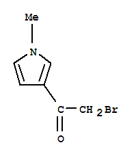 Ethanone, 2-bromo-1-(1-methyl-1h-pyrrol-3-yl)-(9ci) Structure,220270-63-3Structure