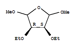 Furan, 3,4-diethoxytetrahydro-2,5-dimethoxy-, (3r,4s)-rel-(9ci) Structure,220279-85-6Structure