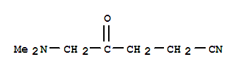 Pentanenitrile, 5-(dimethylamino)-4-oxo-(9ci) Structure,220494-82-6Structure