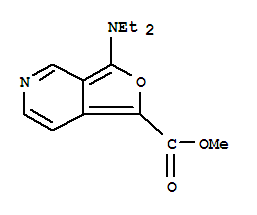 Furo[3,4-c]pyridine-1-carboxylic acid, 3-(diethylamino)-, methyl ester Structure,220559-30-8Structure