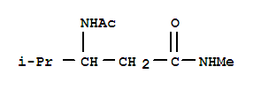 Pentanamide, 3-(acetylamino)-n,4-dimethyl- Structure,220970-11-6Structure