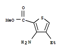 Methyl 3-amino-4-ethylthiophene-2-carboxylate Structure,221043-87-4Structure