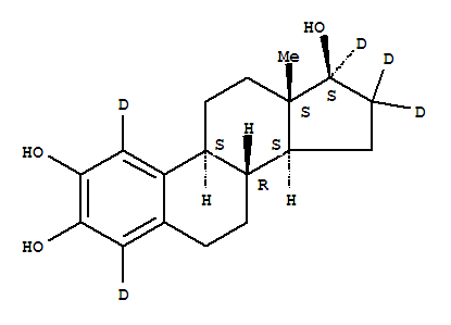 2-Hydroxy-17b-estradiol-1,4,16,16,17-d5 Structure,221093-33-0Structure