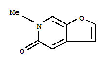 (9ci)-6-甲基-呋喃并[2,3-c]吡啶-5(6h)-酮結(jié)構(gòu)式_221103-85-1結(jié)構(gòu)式
