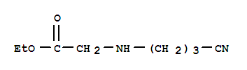 Glycine, n-(3-cyanopropyl)-, ethyl ester (9ci) Structure,221106-35-0Structure