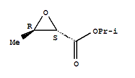 (2r,3s)-rel-(9ci)-3-甲基-環(huán)氧乙烷羧酸-1-甲基乙酯結(jié)構(gòu)式_221203-41-4結(jié)構(gòu)式