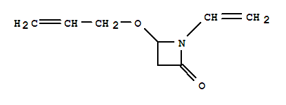 2-Azetidinone,1-ethenyl-4-(2-propenyloxy)-(9ci) Structure,221310-99-2Structure