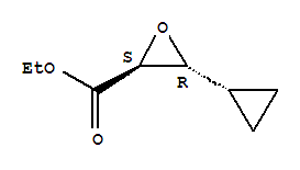 (2s,3r)-(9ci)-3-環(huán)丙基-環(huán)氧乙烷羧酸乙酯結(jié)構(gòu)式_221383-78-4結(jié)構(gòu)式