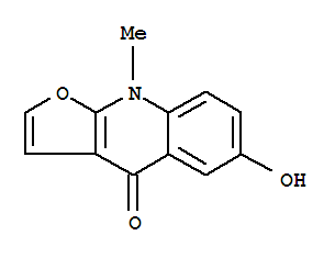 Furo[2,3-b]quinolin-4(9h)-one, 6-hydroxy-9-methyl- Structure,221457-19-8Structure