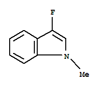 1H-indole,3-fluoro-1-methyl-(9ci) Structure,221665-95-8Structure