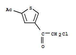 Ethanone, 1-(5-acetyl-3-thienyl)-2-chloro-(9ci) Structure,22175-99-1Structure