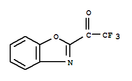 Ethanone, 1-(2-benzoxazolyl)-2,2,2-trifluoro-(9ci) Structure,222313-83-9Structure