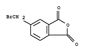 (9ci)-5-(溴甲基)-(9CI)1,3-異苯并呋喃二酮結構式_222549-72-6結構式