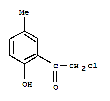 Ethanone, 2-chloro-1-(2-hydroxy-5-methylphenyl)-(9ci) Structure,22307-94-4Structure