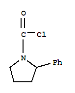 1-Pyrrolidinecarbonyl chloride, 2-phenyl-(9ci) Structure,223375-92-6Structure