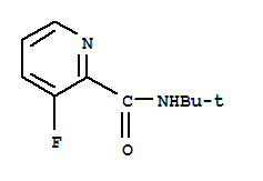 2-Pyridinecarboxamide,n-(1,1-dimethylethyl)-3-fluoro-(9ci) Structure,223444-91-5Structure