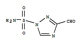 1H-1,2,4-triazole-1-sulfonamide,3-formyl-(9ci) Structure,223457-07-6Structure