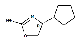 (4r)-(9ci)-4-環(huán)戊基-4,5-二氫-2-甲基噁唑結(jié)構(gòu)式_223473-38-9結(jié)構(gòu)式