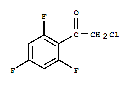 Ethanone, 2-chloro-1-(2,4,6-trifluorophenyl)-(9ci) Structure,223785-96-4Structure