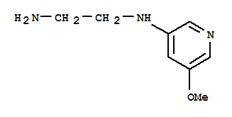 N-(5-methoxy-pyridin-3-yl)-ethylenediamine Structure,223799-27-7Structure