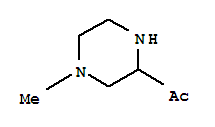 (9ci)-1-(4-甲基-2-哌嗪)-乙酮結(jié)構(gòu)式_224189-08-6結(jié)構(gòu)式