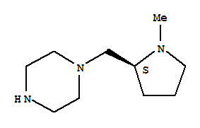 Piperazine, 1-[[(2s)-1-methyl-2-pyrrolidinyl]methyl]-(9ci) Structure,224309-72-2Structure