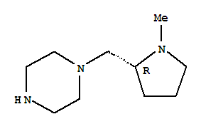 Piperazine, 1-[[(2r)-1-methyl-2-pyrrolidinyl]methyl]-(9ci) Structure,224309-74-4Structure