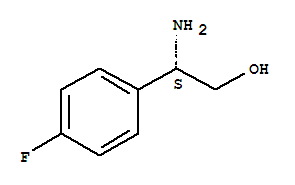 (2S)-2-氨基-2-(4-氟苯基)-1-乙醇結(jié)構(gòu)式_224434-01-9結(jié)構(gòu)式