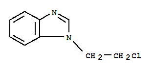 1H-benzimidazole,1-(2-chloroethyl)-(9ci) Structure,22492-19-9Structure