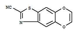 [1,4]Dioxino[2,3-f]benzothiazole-2-carbonitrile(9ci) Structure,225242-15-9Structure