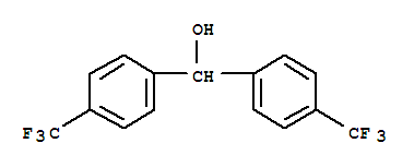 Bis(4-(trifluoromethyl)phenyl)methanol Structure,22543-52-8Structure