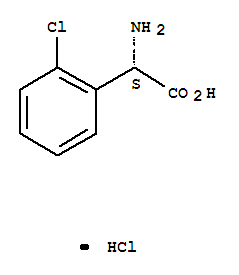 (S)-氨基-(2-氯苯基)-乙酸鹽酸鹽結(jié)構(gòu)式_225918-58-1結(jié)構(gòu)式