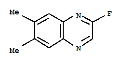 2-氟-6,7-二甲基-喹噁啉結(jié)構(gòu)式_226698-28-8結(jié)構(gòu)式